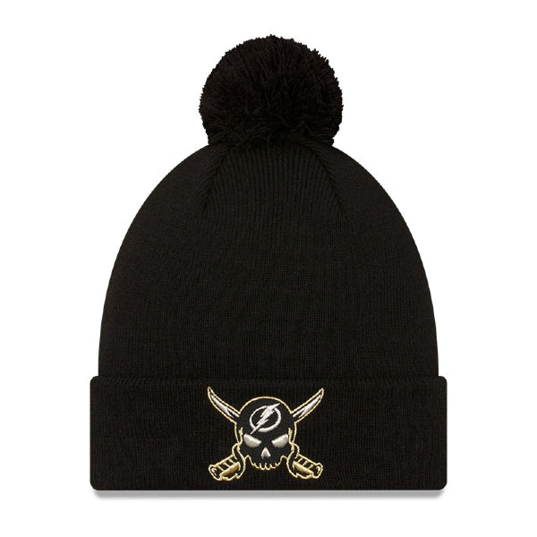 Tampa Bay Lightning New Era Gasparilla Cuffed Knit with Pom