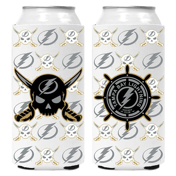 Tampa Bay Lightning Gasparilla 12oz SLIM Can Cooler