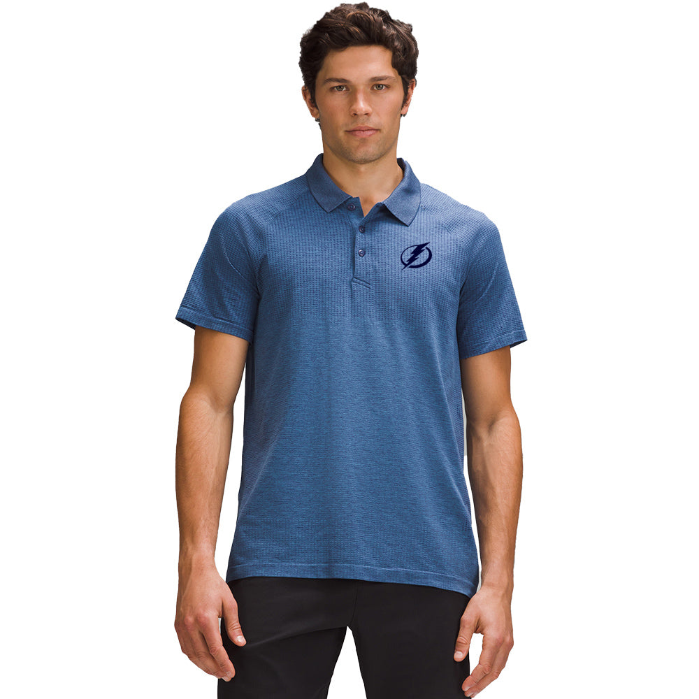 Men's Tampa Bay Lightning lululemon Night Sea Metal Vent Tech Polo 2.0