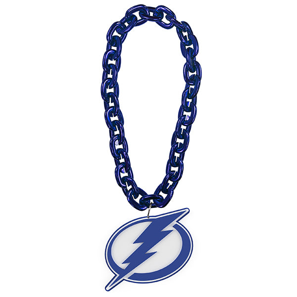 Tampa Bay Lightning Primary Logo Metallic Blue FanChain