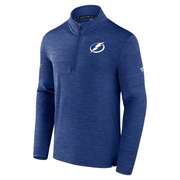 Men's Tampa Bay Lightning Authentic Pro Locker Room 1/4 Zip Pullover