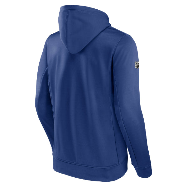 Men's Tampa Bay Lightning 2023-24 Authentic Pro Locker Room Pullover Fleece Hoody (S ONLY)