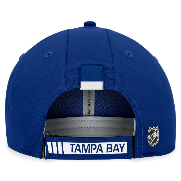 Tampa Bay Lightning Authentic Pro Locker Room Unstructured Performance Rink Hat