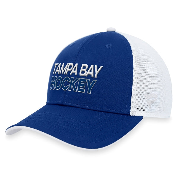 Tampa Bay Lightning Authentic Pro Locker Room Structured Trucker Rink Hat