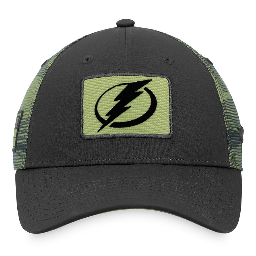 Tampa Bay Lightning Military Appreciation Locker Room Structured Adjustable Hat