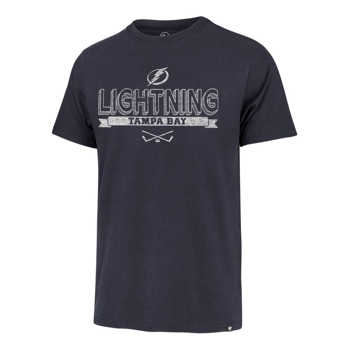 Men's Tampa Bay Lightning '47 Distressed Print Franklin Tee