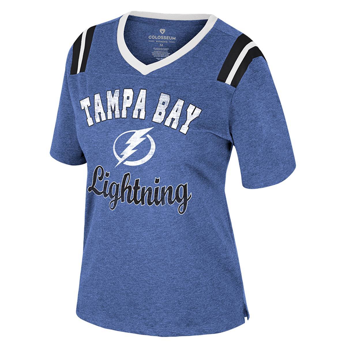 Women's Tampa Bay Lightning Colosseum Cut and Sew Tee