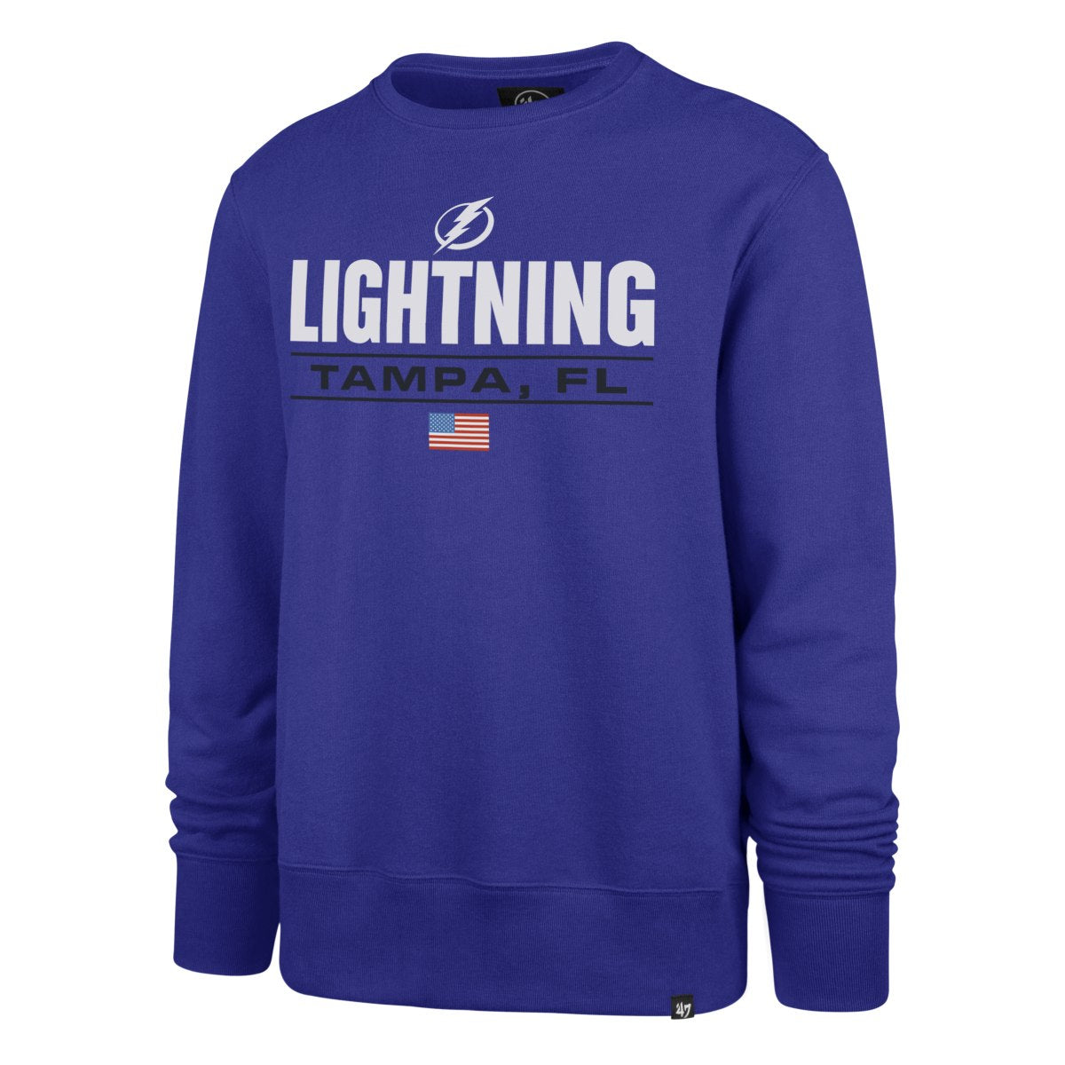 Tampa Bay Lightning '47 Homeland Headline Crewneck Pullover