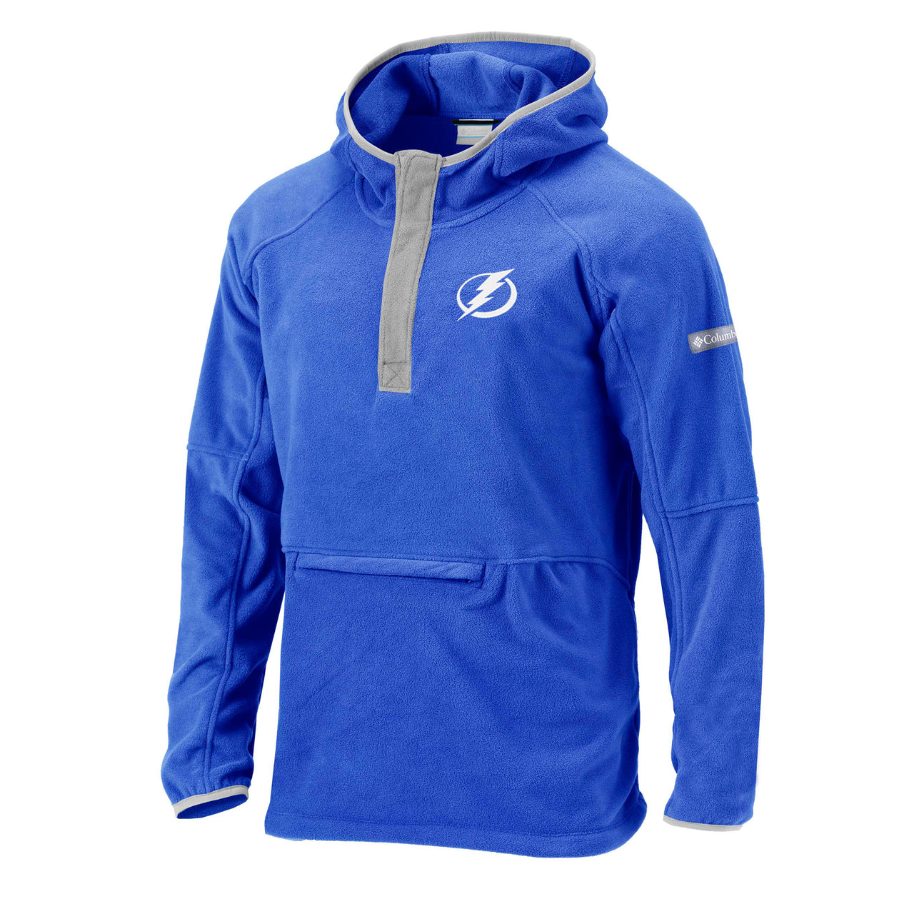 Men's Tampa Bay Lightning Columbia Basin Trail 1/4 Snap Hoody