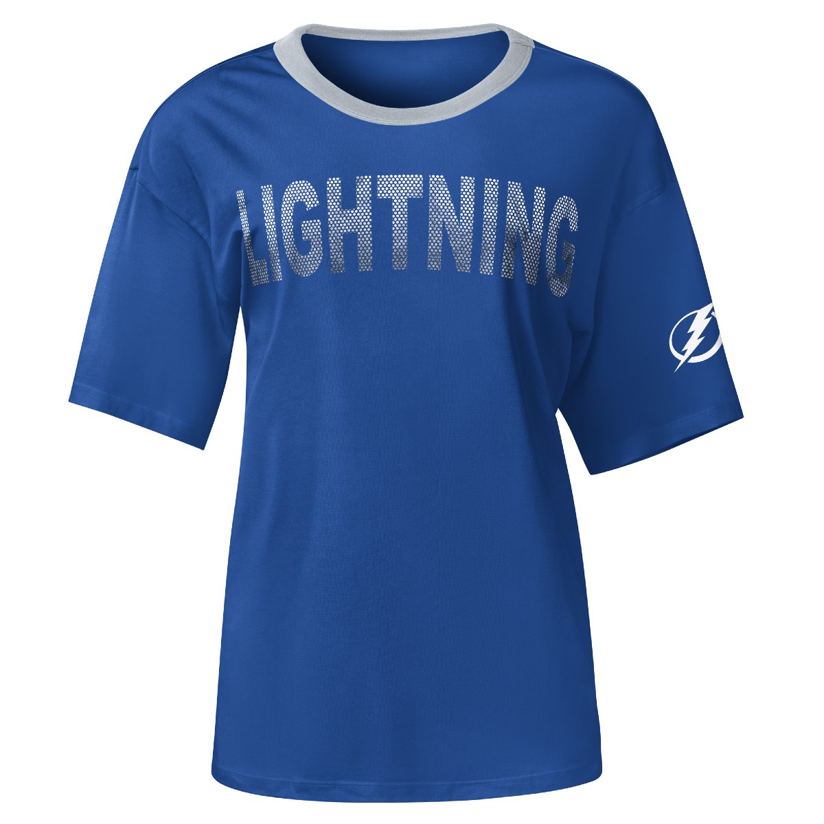 Women's Tampa Bay Lightning Rhinestone Printed Tee