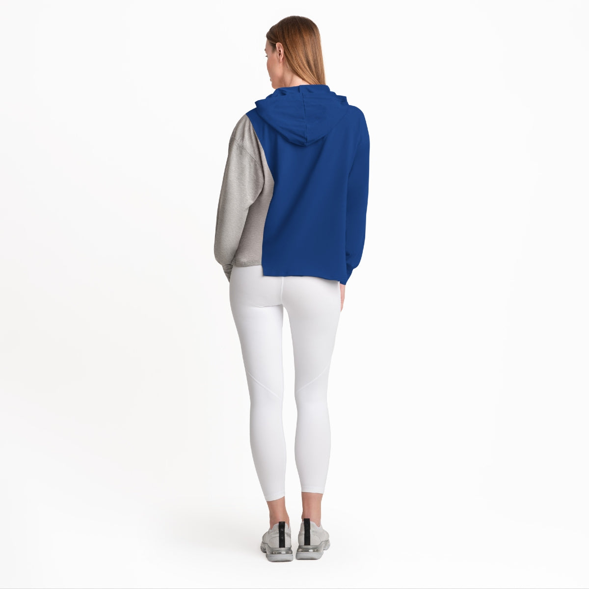 Women's Tampa Bay Lightning DKNY Colorblocked Pullover Hoodie