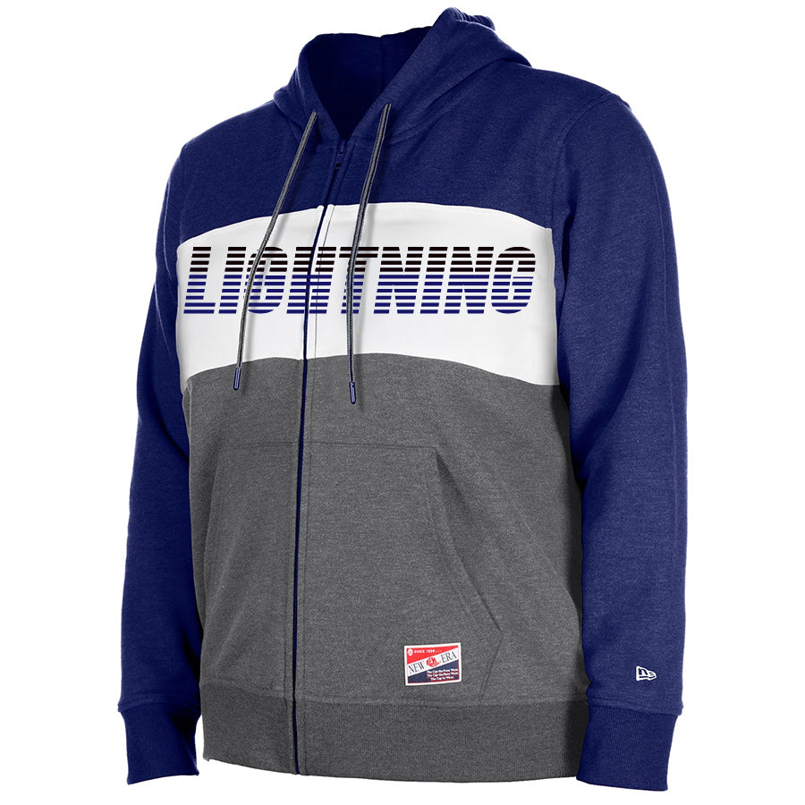 Women’s Tampa Bay Lightning New Era Colorblock Full Zip Hoodie