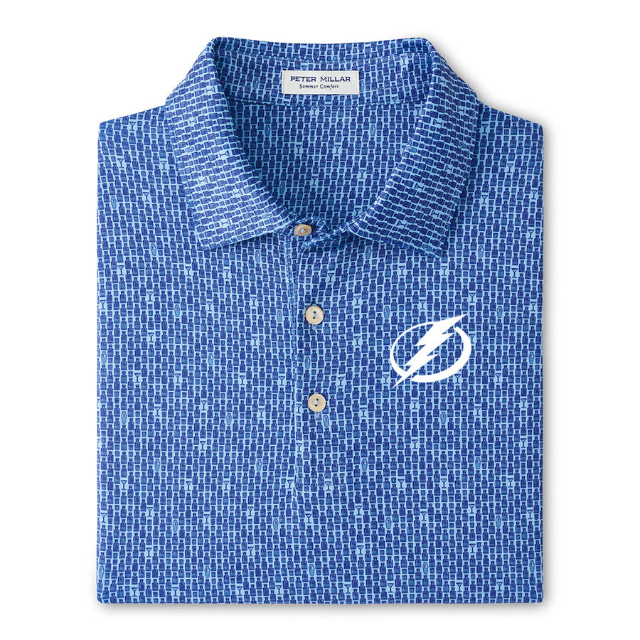 Men's Tampa Bay Lightning Peter Millar Raise the Bar Performance Polo