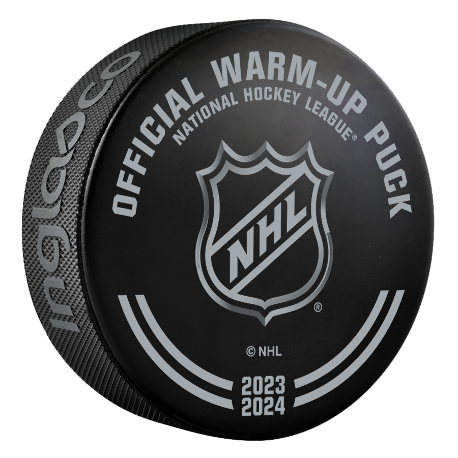 Tampa Bay Lightning 2023-24 Warmup-used Puck (10-19-2023)