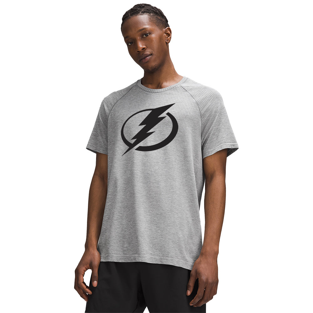 Men's Tampa Bay Lightning lululemon Grey Metal Vent Tech Tee 2.0