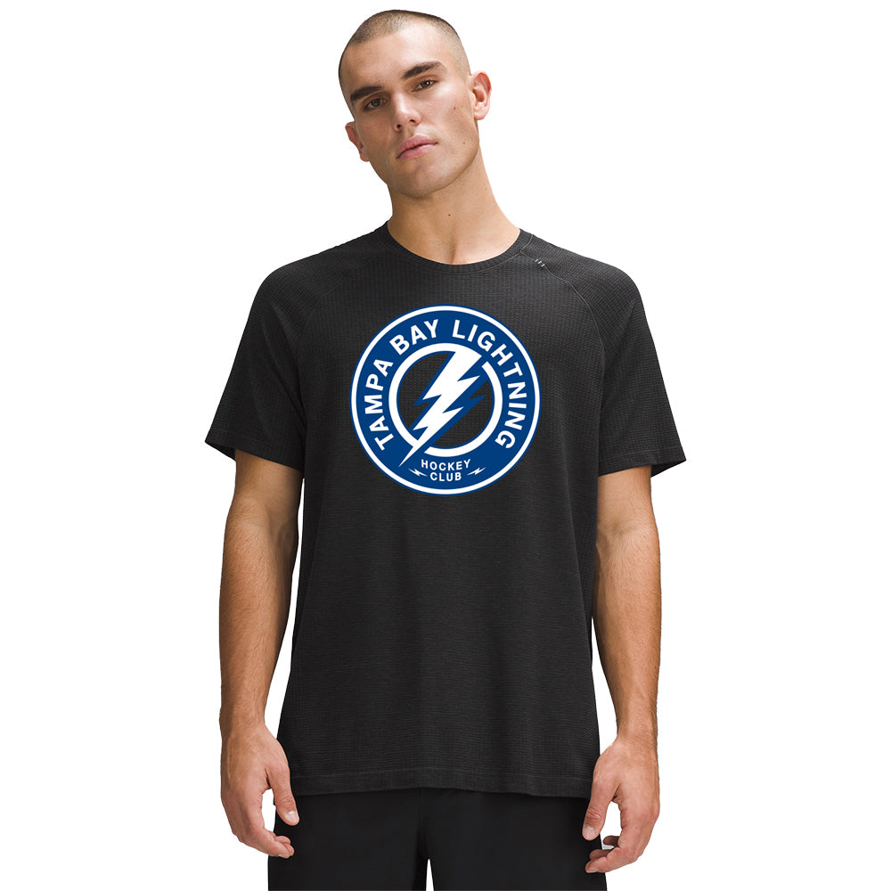 Men's Tampa Bay Lightning lululemon Black Metal Vent Tech Tee 2.0