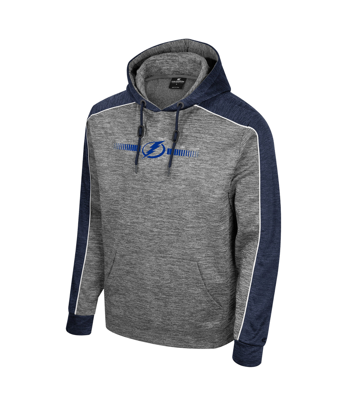 Men's Tampa Bay Lightning Colosseum Poly Pullover Hoodie (S & M ONLY)