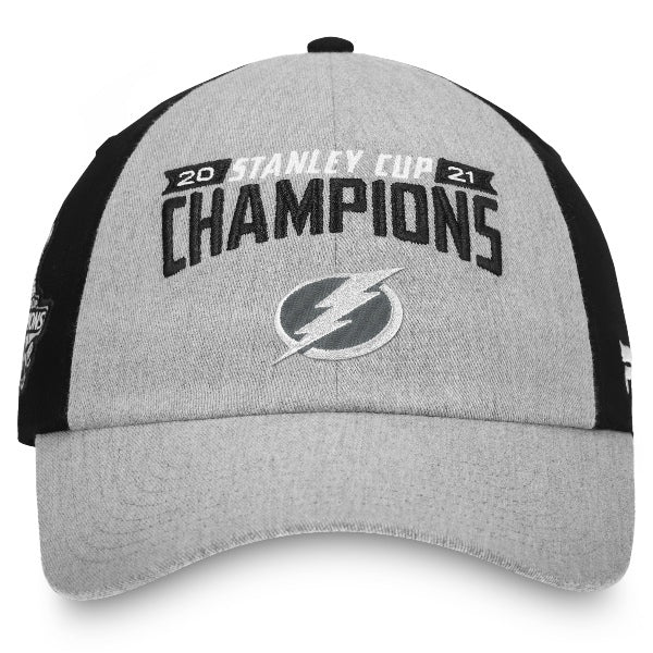 Tampa Bay Lightning 2021 Stanley Cup Champions Adjustable Dad Hat