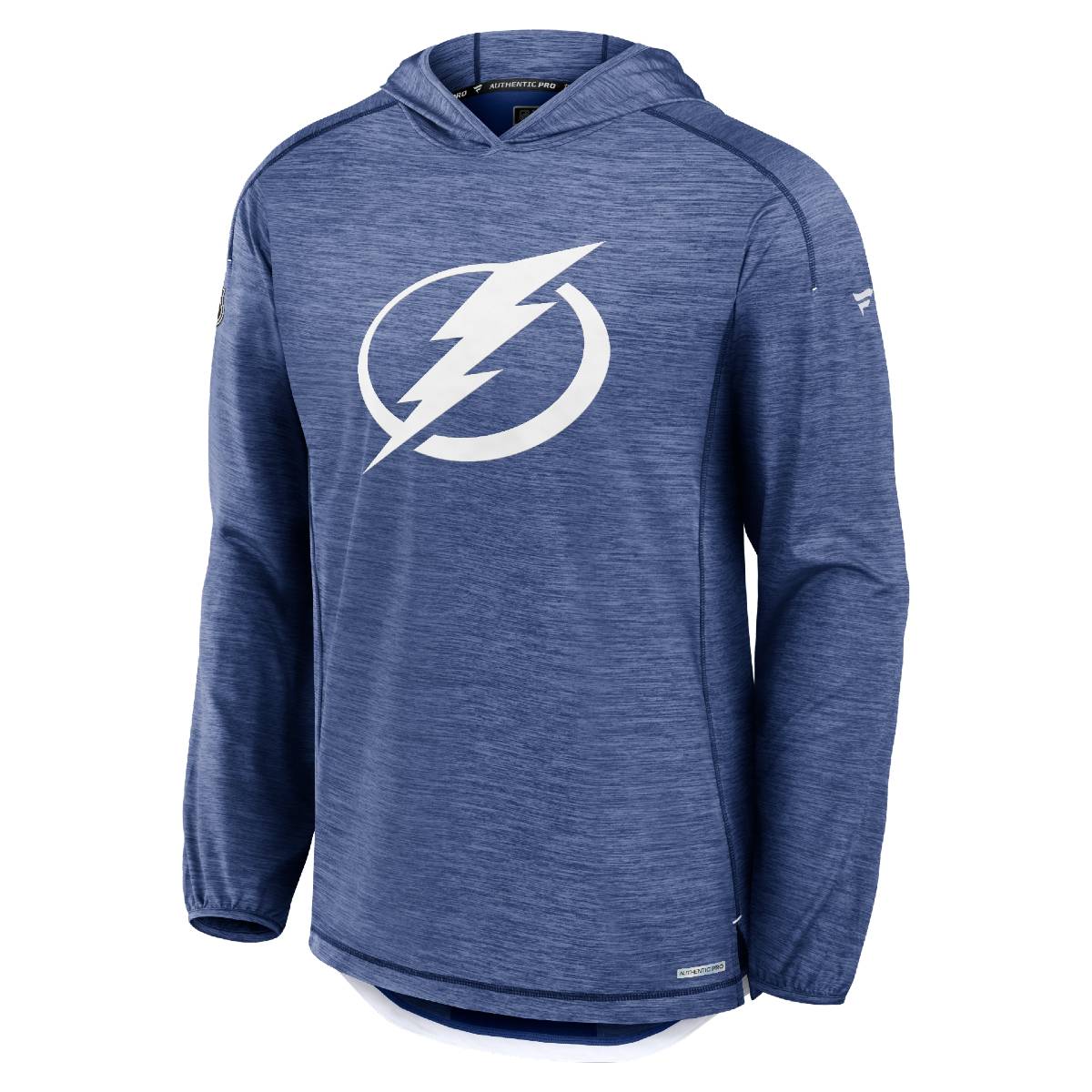 Men's Tampa Bay Lightning Fanatics Authentic Pro Locker Room Lightweight Pullover Hoodie