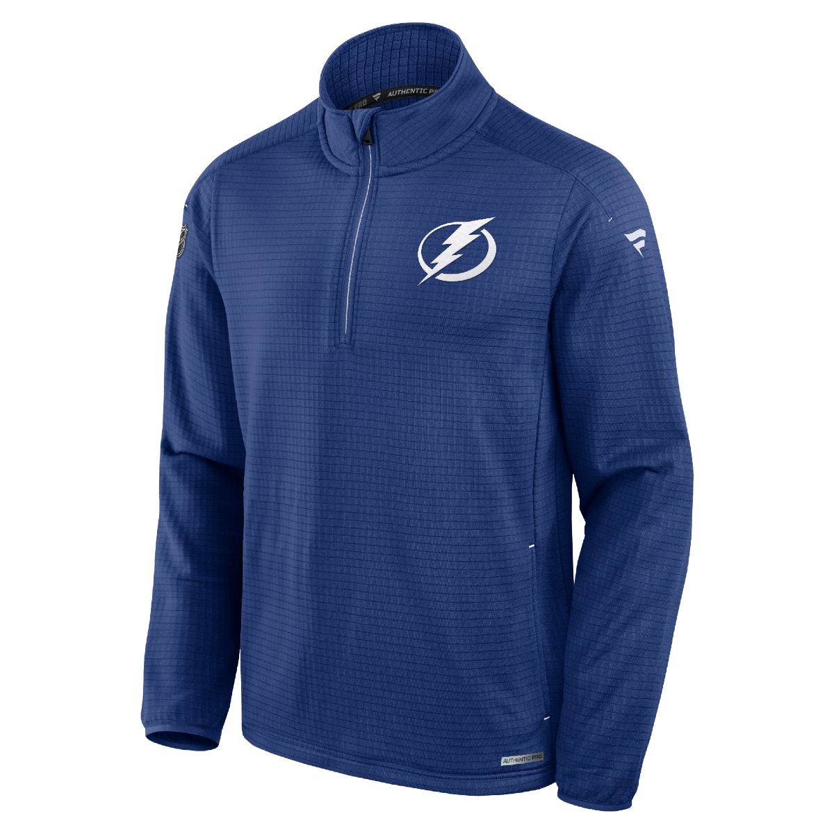 Men's Tampa Bay Lightning Fanatics Authentic Pro Locker Room Midweight 1/4 Zip