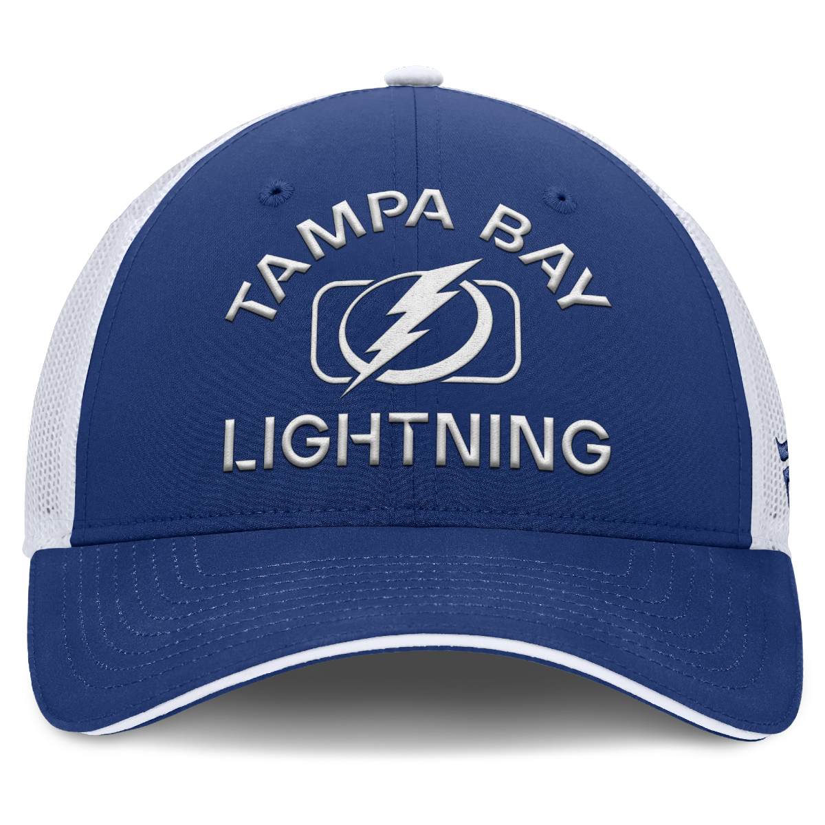 Tampa Bay Lightning Fanatics Authentic Pro Locker Room Adjustable Meshback Hat