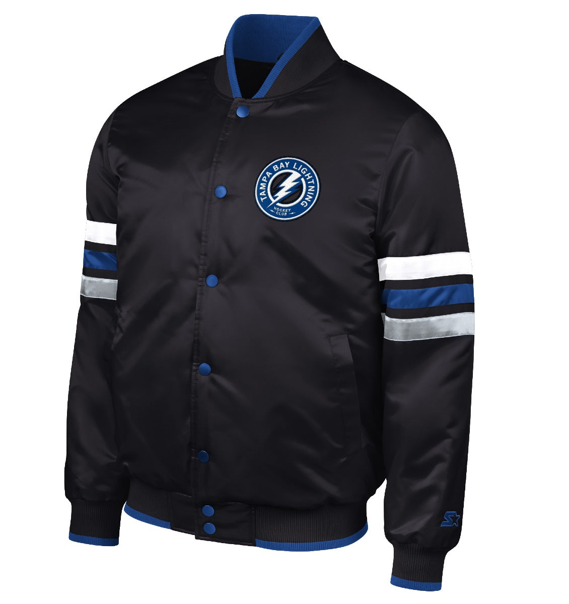 Men's Tampa Bay Lightning Starter Third Jersey Varsity Jacket