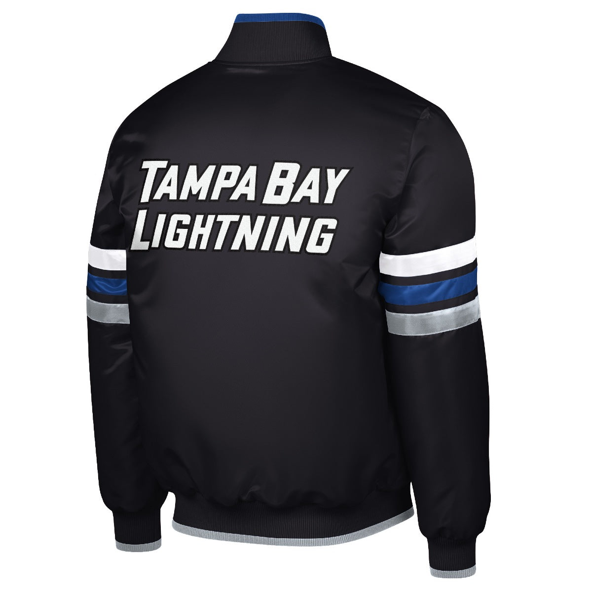 NWT authentic NEW NHL TAMPA BAY LIGHTNING STARTER HOCKEY JACKET NYLON SIZE MEDIUM M