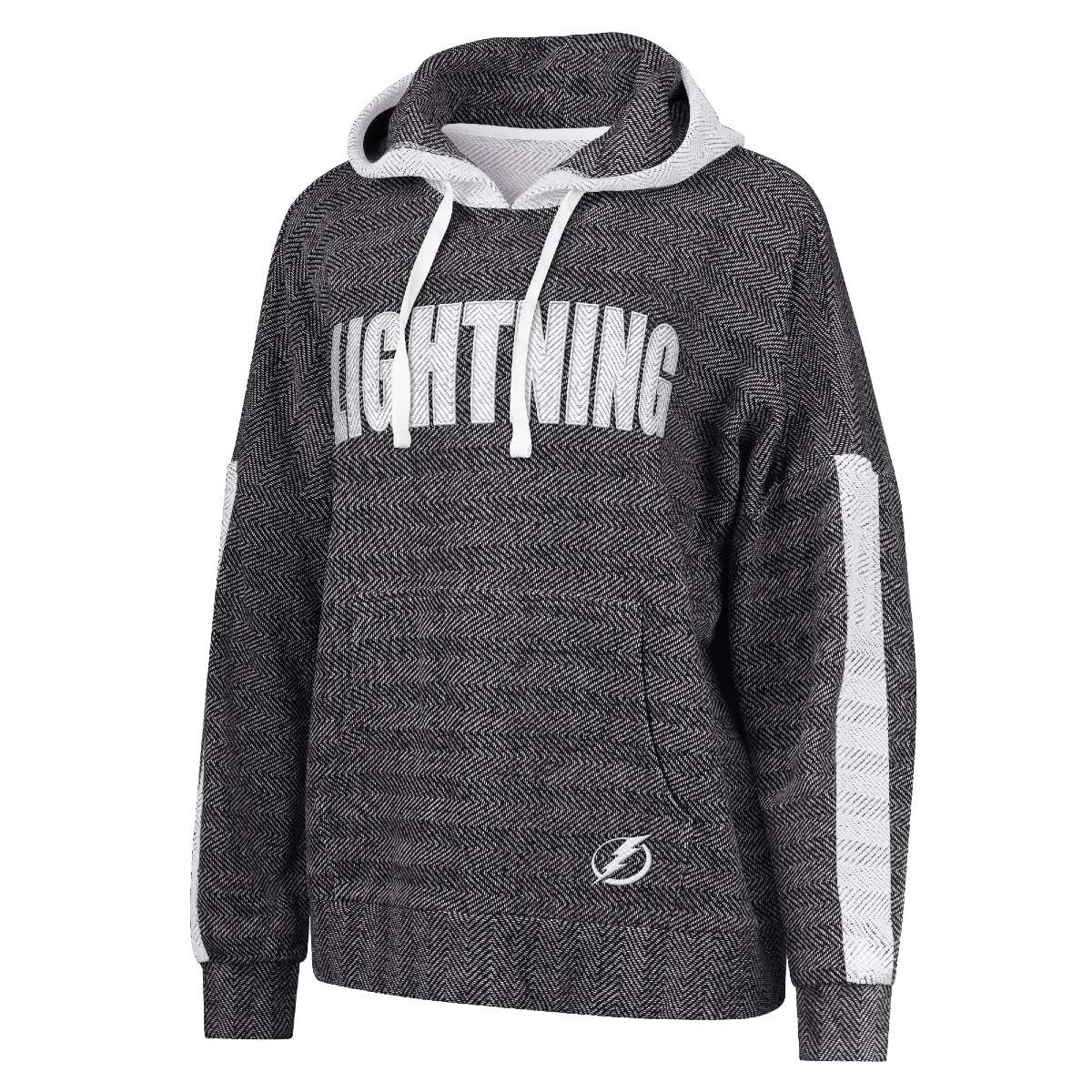 Women's Tampa Bay Lightning Herringbone Pullover Hoodie