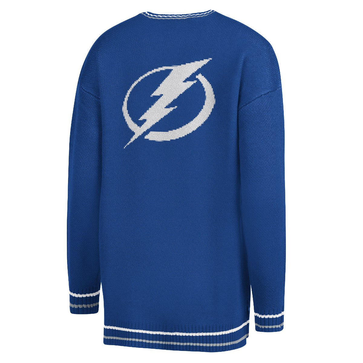 Women's Tampa Bay Lightning Starter Intarsia Pullover Sweater