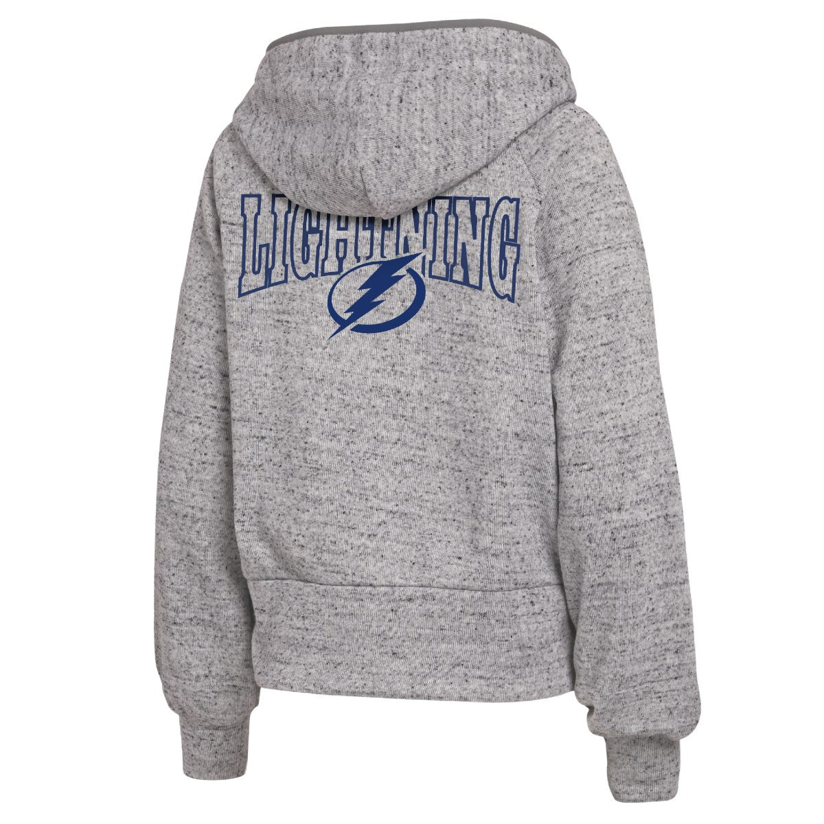 Women's Tampa Bay Lightning WEAR by Erin Andrews Speckled Full Zip Hoodie