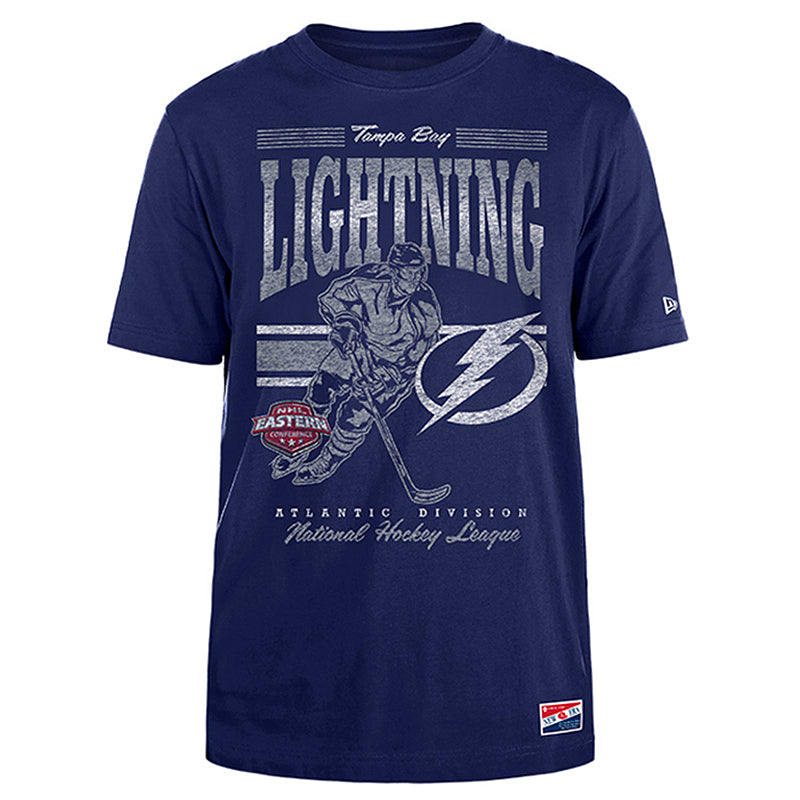 Men's Tampa Bay Lightning New Era Apparel Distressed Graphic Tee