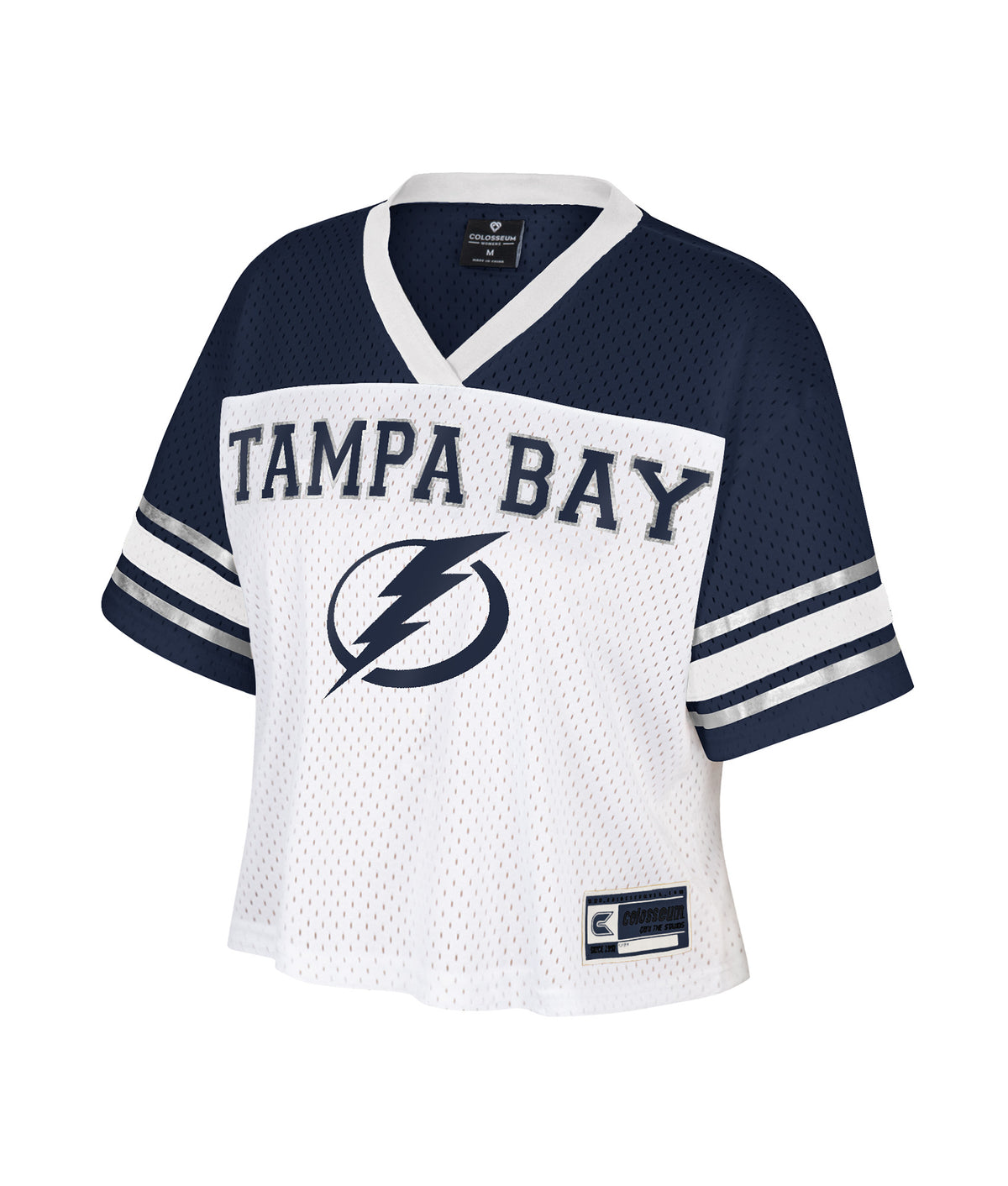 Women's Tampa Bay Lightning Mesh Jersey  Tee (XXL ONLY)