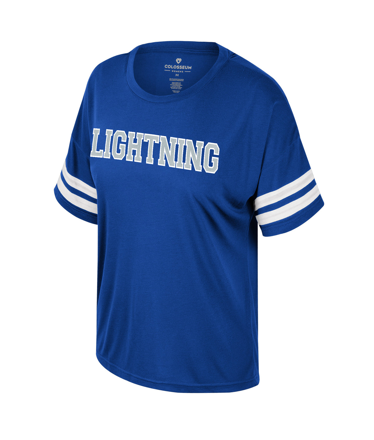 Women's Tampa Bay Lightning Oversized Sequin Tee (S & M ONLY)