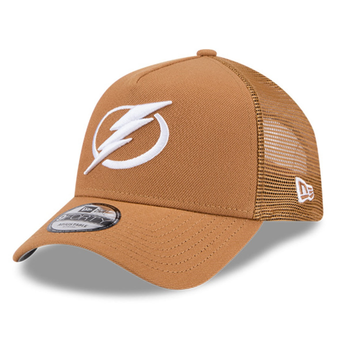 Tampa Bay Lightning New Era 9Forty A-Frame Bronze Adjustable Hat