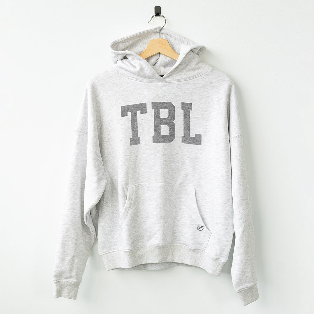 Women's Tampa Bay Lightning Line Change TBL Grey Hoodie