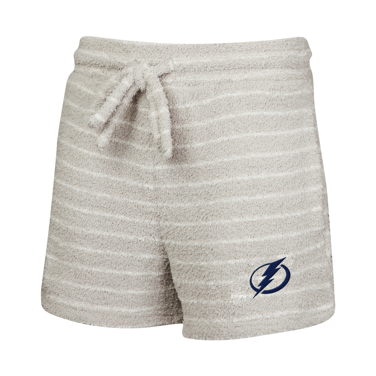 Women's Tampa Bay Lightning Concepts Sport Ventura Chenile Striped Lounge Shorts