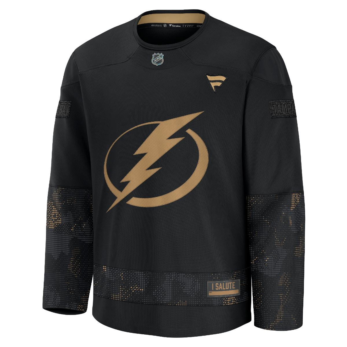 Tampa Bay Lightning Fanatics Military Appreciation Breakaway Jersey