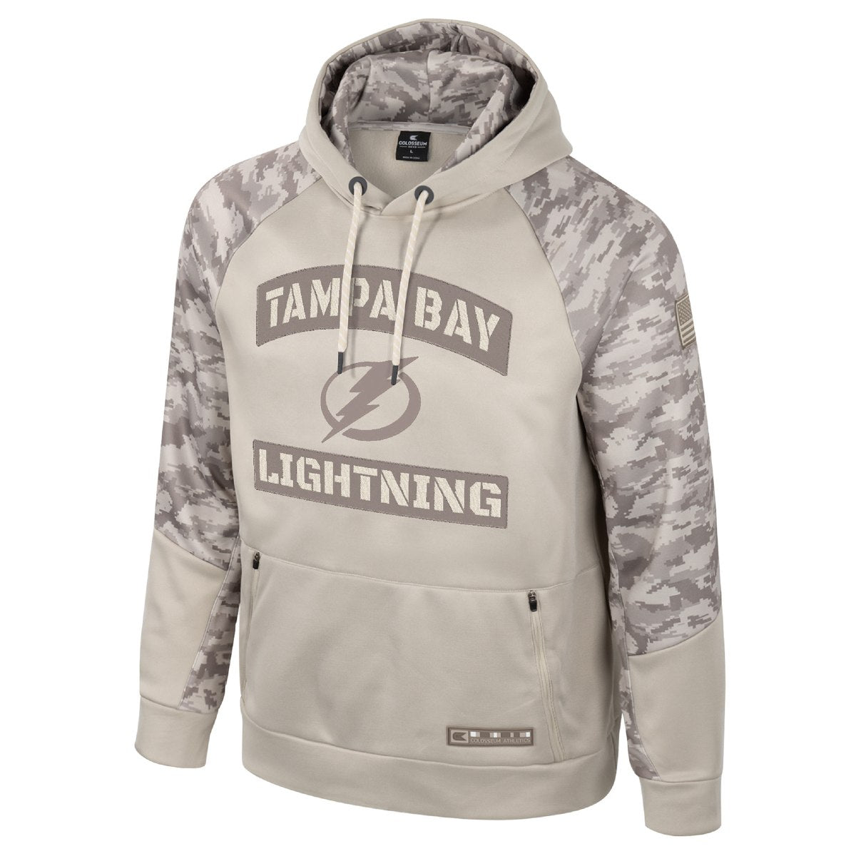 Men's Tampa Bay Lightning Colosseum OHT Military Appreciation Pullover Fleece Hoodie