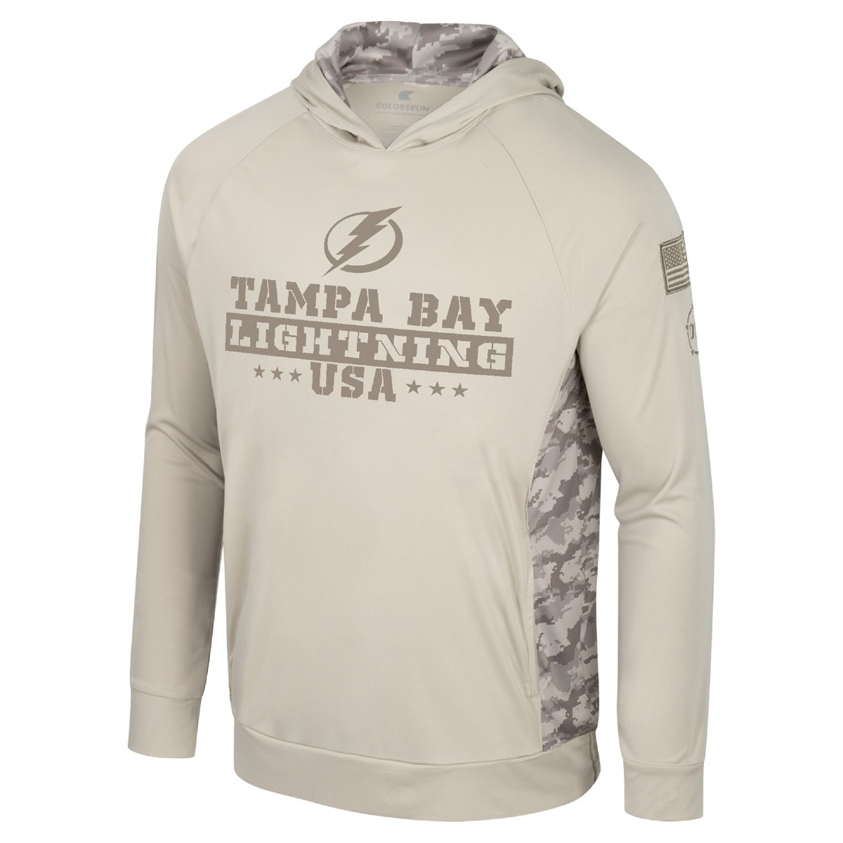 Men's Tampa Bay Lightning Colosseum OHT Military Appreciation Lightweight Hoodie