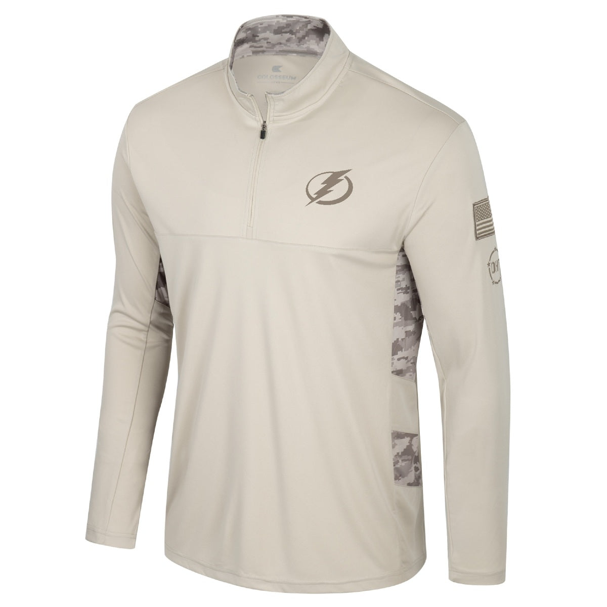 Men's Tampa Bay Lightning Colosseum OHT Military Appreciation Lightweight 1/4 Zip