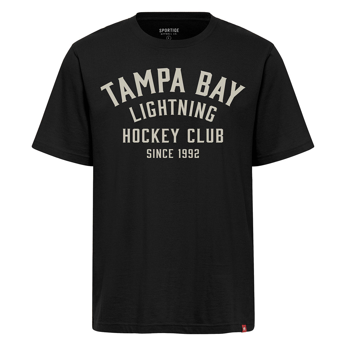 Men's Tampa Bay Lightning Sportiqe Bone Collection Black Graphic Tee