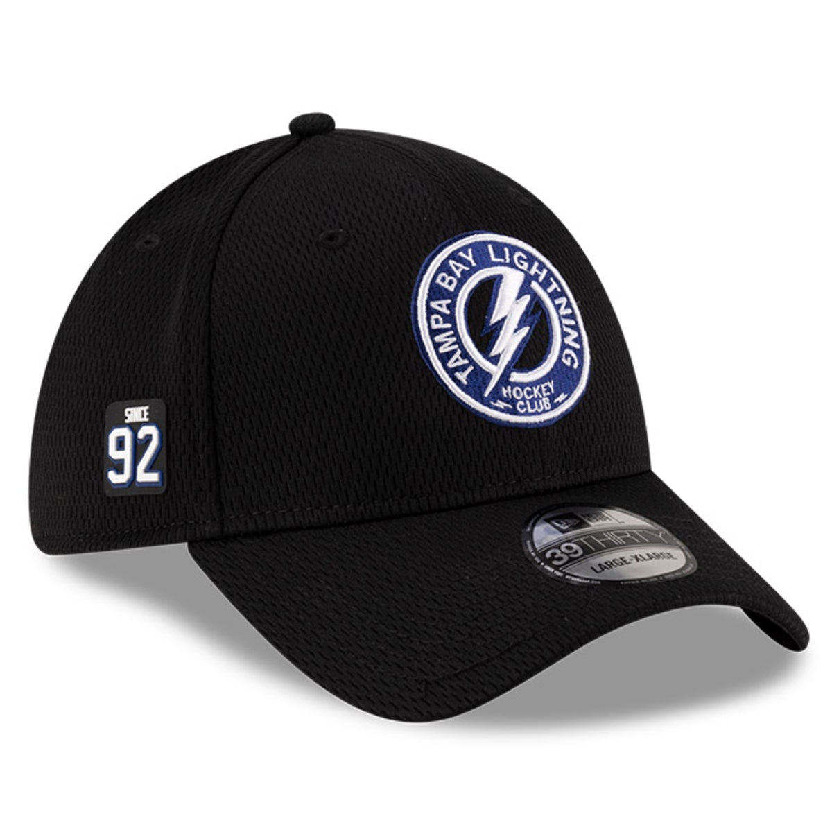 Tampa Bay Lightning New Era 39Thirty Third Jersey Dashmark Mesh Flex Fit Hat