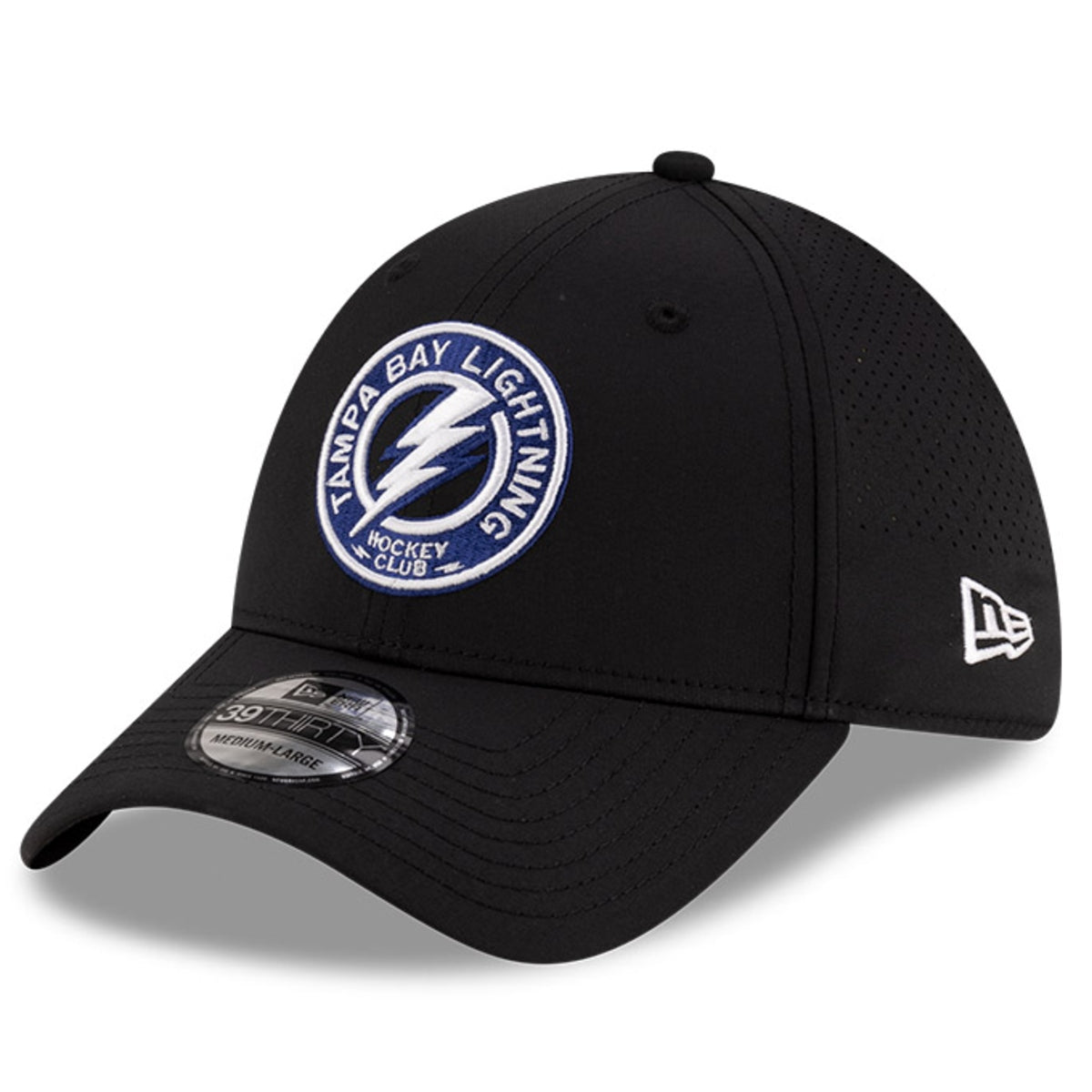 Tampa Bay Lightning New Era 39Thirty Third Jersey Poly Performance Perforated Hat