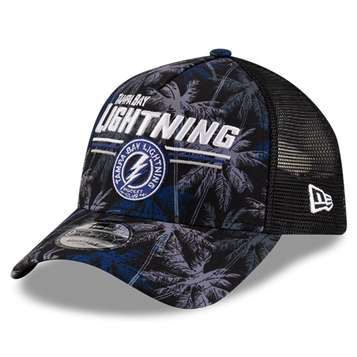 Tampa Bay Lightning New Era 9Forty Third Jersey Mesh Back Adjustable Hat