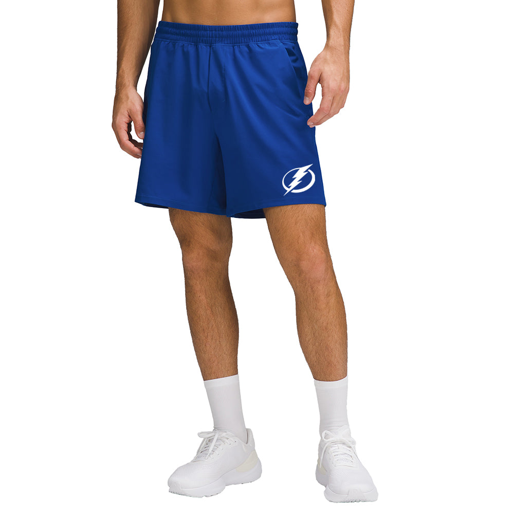 Men's Tampa Bay Lightning lululemon Symphony Blue 7" Pace Breaker Short