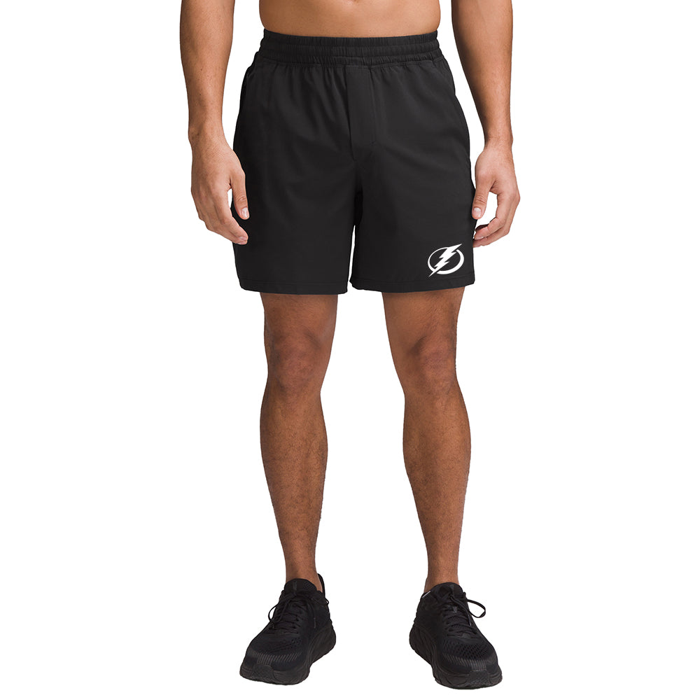 Men's Tampa Bay Lightning lululemon Black 7" Pace Breaker Short