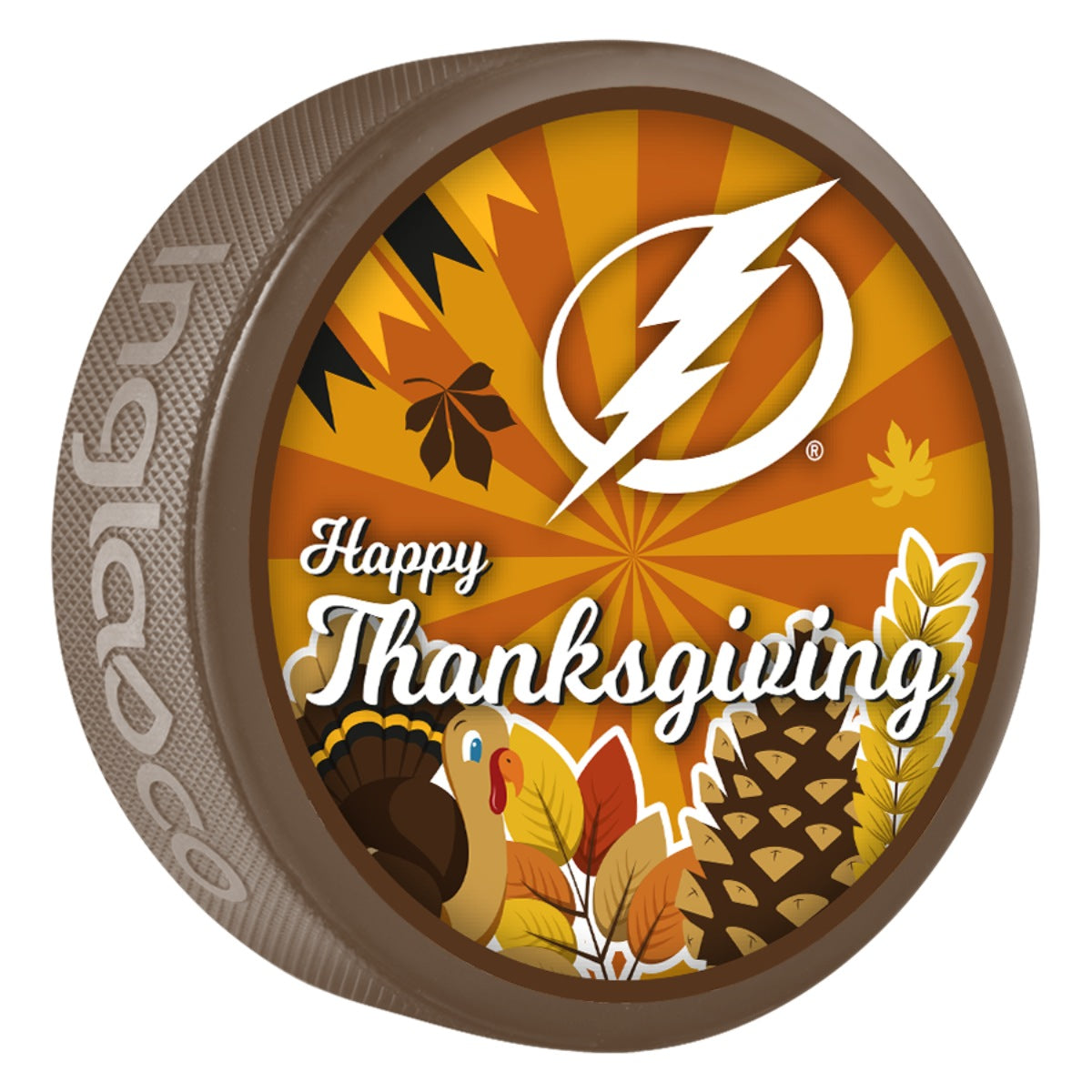 Tampa Bay Lightning Limited Edition Thanksgiving Puck