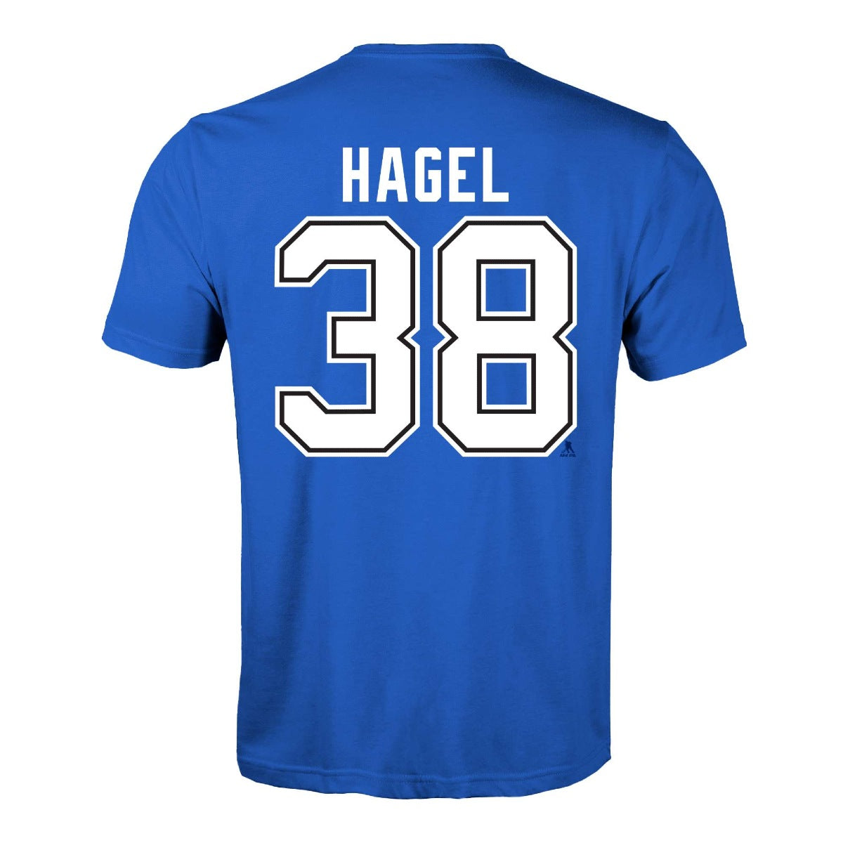 Tampa Bay Lightning Levelwear Brandon Hagel Blue Name & Number Tee