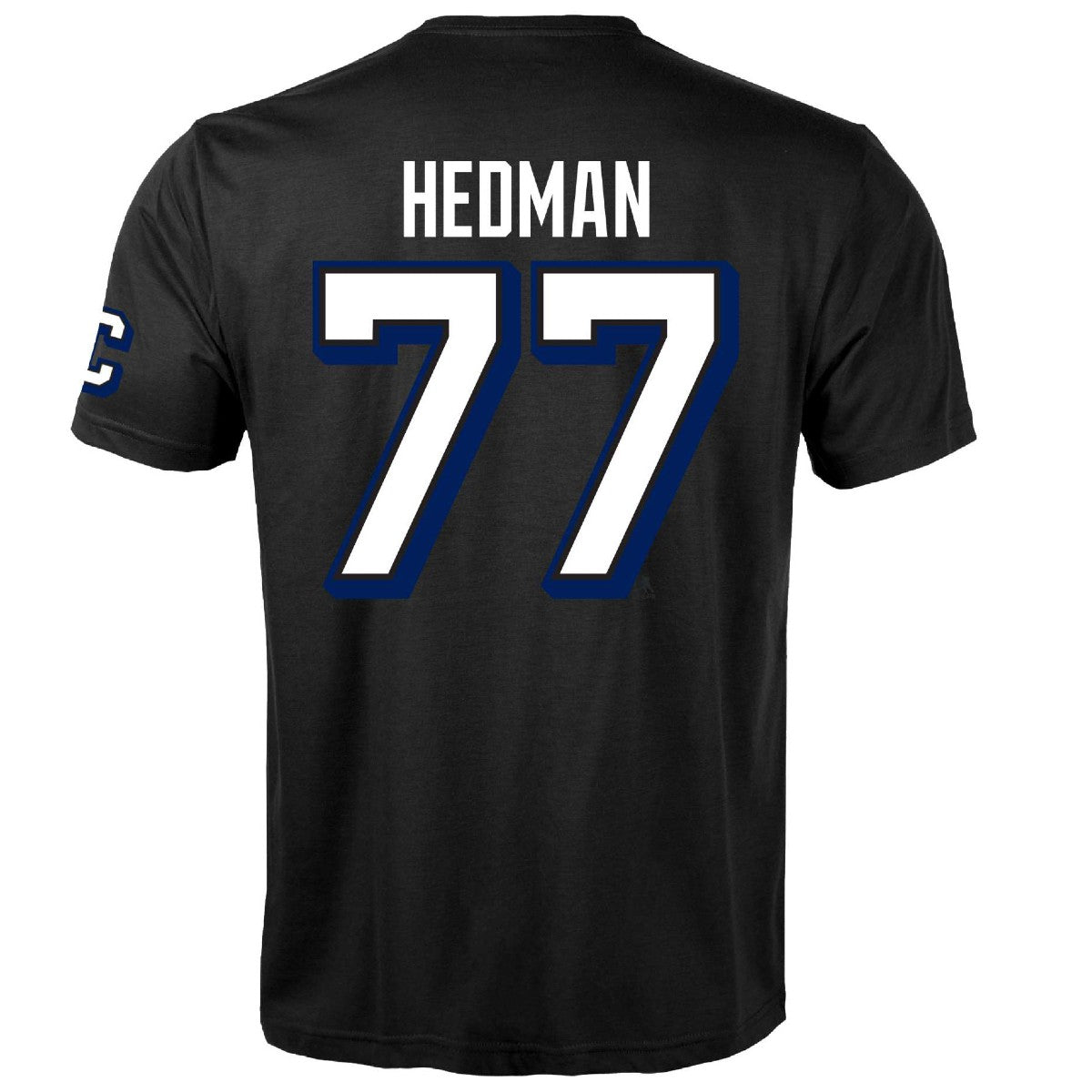 Tampa Bay Lightning Levelwear Victor Hedman Name & Number Black Tee