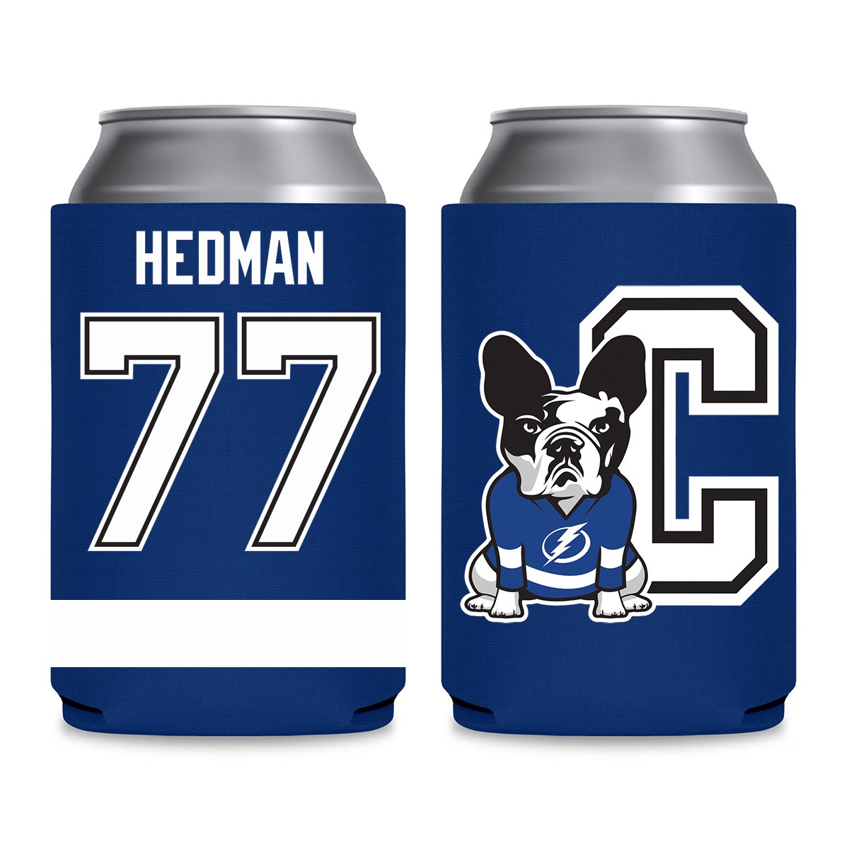 Tampa Bay Lightning Harry Hedman with Captain's "C" 12oz Can Cooler